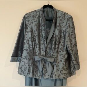 Mother of the Bride Plus Size Beaded Gown